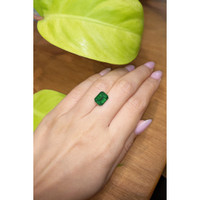 3.59 Ct. Emerald from Brazil Life Style