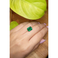 4.05 Ct. Emerald from Brazil Life Style