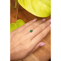 0.72 Ct. Emerald from Brazil Life Style