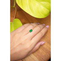 1.11 Ct. Emerald from Brazil Life Style