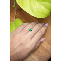 1.21 Ct. Emerald from Brazil Life Style