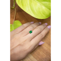 1.22 Ct. Emerald from Brazil Life Style