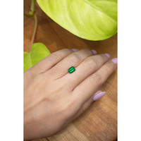 1.22 Ct. Emerald from Brazil Life Style