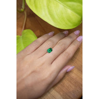 1.32 Ct. Emerald from Brazil Life Style