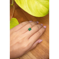 1.36 Ct. Emerald from Brazil Life Style