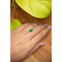 1.61 Ct. Emerald from Brazil Life Style