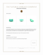 1.65 Ct. Emerald from Russia Appraisal