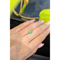 1.75 Ct. Emerald from Russia Life Style