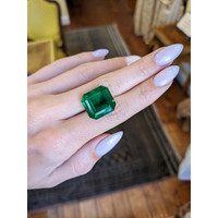 15.47 Ct. Emerald from Zambia Life Style