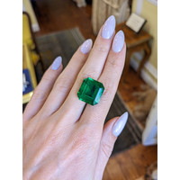 15.47 Ct. Emerald from Zambia Life Style