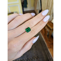 2.76 Ct. Emerald from Zambia Life Style