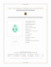 3.15 Ct. Emerald from Brazil Scan Report