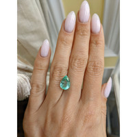 3.15 Ct. Emerald from Brazil Life Style