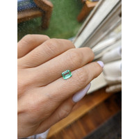 1.02 Ct. Emerald from Nigeria Life Style