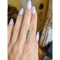 1.02 Ct. Emerald from Nigeria Life Style