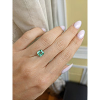 1.24 Ct. Emerald from Nigeria Life Style