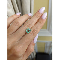 1.88 Ct. Emerald from Nigeria Life Style