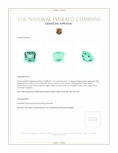 1.15 Ct. Emerald from Nigeria Appraisal