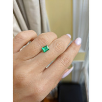 0.75 Ct. Emerald from Colombia Life Style