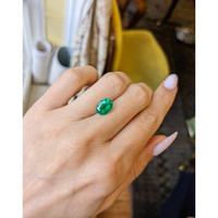 1.97 Ct. Emerald from Zambia Life Style