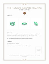 0.92 Ct. Emerald from Nigeria Appraisal