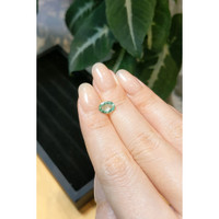 0.92 Ct. Emerald from Nigeria Life Style