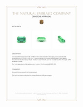 1.00 Ct. Emerald from Russia Appraisal