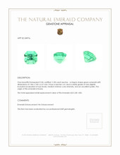 2.58 Ct. Emerald from Russia Appraisal