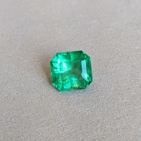 8.61 Ct. Emerald from Colombia Life Style