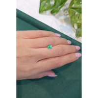 0.96 Ct. Emerald from Russia Life Style