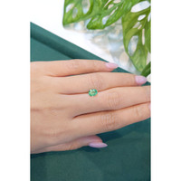 0.82 Ct. Emerald from Russia Life Style