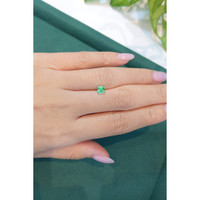 0.59 Ct. Emerald from Russia Life Style