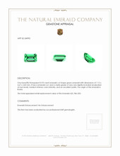 0.93 Ct. Emerald from Russia Appraisal