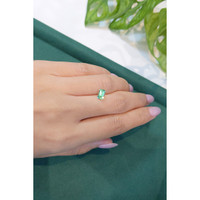 0.93 Ct. Emerald from Russia Life Style
