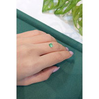 0.74 Ct. Emerald from Russia Life Style