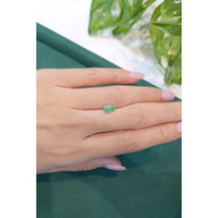 0.79 Ct. Emerald from Russia Life Style