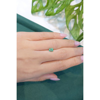 0.81 Ct. Emerald from Russia Life Style