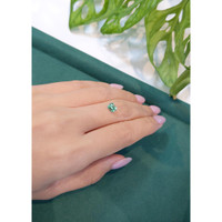 0.81 Ct. Emerald from Russia Life Style