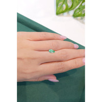 0.78 Ct. Emerald from Russia Life Style