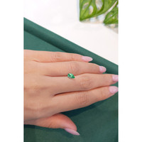 0.68 Ct. Emerald from Russia Life Style