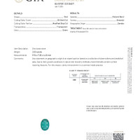 2.03 Ct. Emerald from Zambia Scan Report
