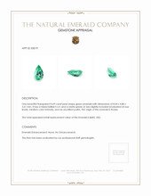 0.69 Ct. Emerald from Russia Appraisal