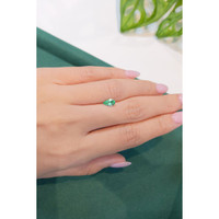 0.69 Ct. Emerald from Russia Life Style