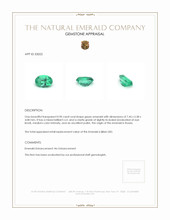 0.90 Ct. Emerald from Russia Appraisal