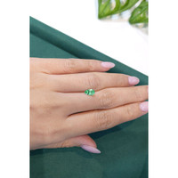 0.85 Ct. Emerald from Russia Life Style