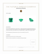 0.62 Ct. Emerald from Russia Appraisal