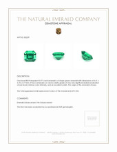 0.97 Ct. Emerald from Russia Appraisal