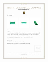 0.58 Ct. Emerald from Russia Appraisal