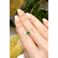 0.69 Ct. Emerald from Russia Life Style