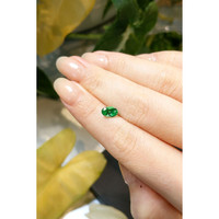 0.78 Ct. Emerald from Russia Life Style
